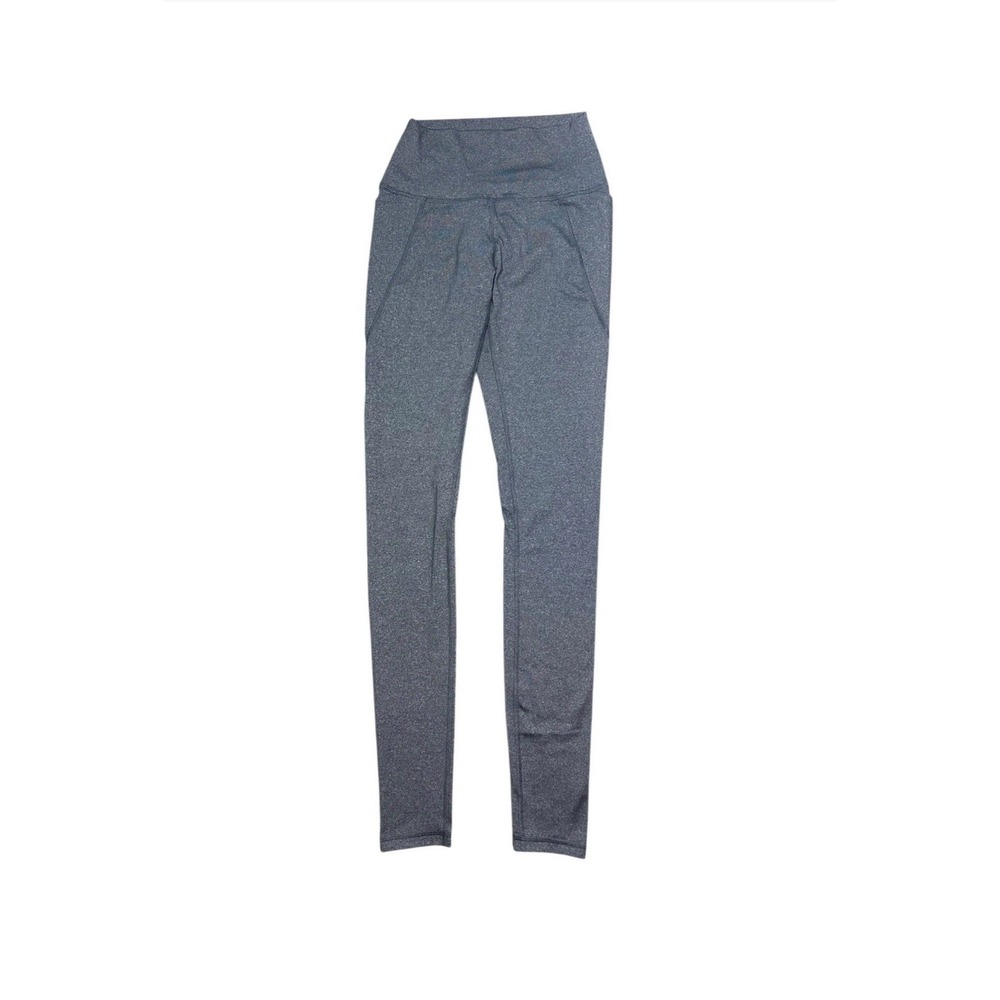 Amalli Talli Grey Pocket Leggings Mid-Rise Stretch Athletic Pant Small Tall Long